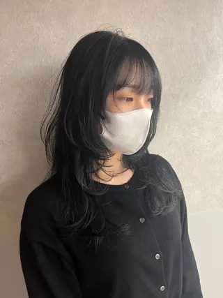 セミロング Yuta✂︎ 韓国レイヤー🪽のヘアスタイル