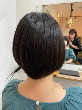ショート パーマ 骨格、カラー診断士 ✂️淡中円花のヘアスタイル