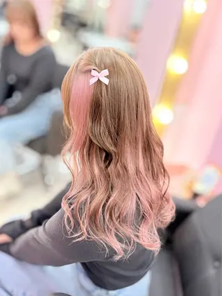 ロング カラー 甘ふわgirly🎀 ハイトーン🤍Ramのヘアスタイル