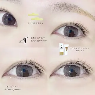 マツエク・マツパ eyelist harukaのマツエク・マツパデザイン