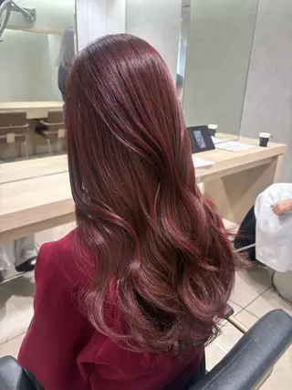 ロング ⟡.·韓国ヘア*.゚ 室岡 咲希のヘアスタイル