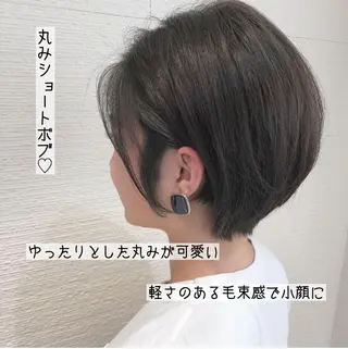 ショート カラー 似合わせ/レイヤー /ボブ/新谷のヘアスタイル