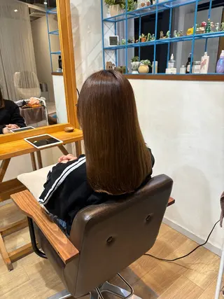 ロング RINNO🌷透明感 カラー/髪質改善のヘアスタイル