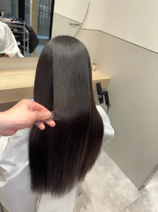 ロング 吉武 茂暉のヘアスタイル