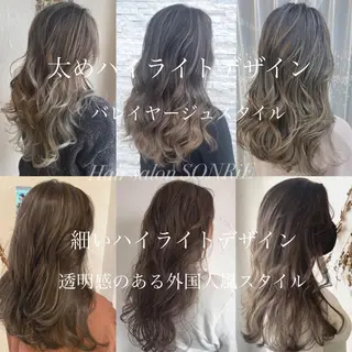 ロング カラー パーマ ヘアアレンジ メンズ キッズ ネイル 豊橋美容院 ソンリエのヘアスタイル