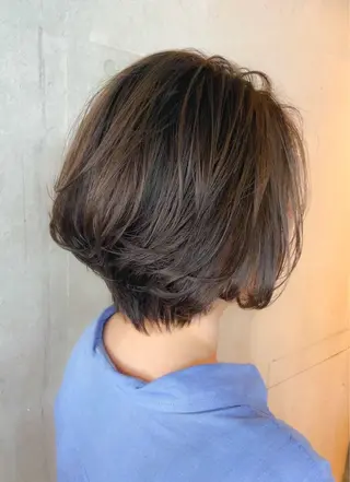 ショート J /レイヤーカット /ショートボブのヘアスタイル