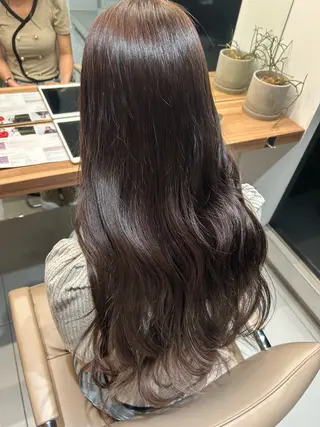 カラー saya / 透明感カラー🤍🫧のヘアスタイル