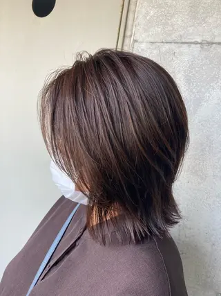 ミディアム カラー 🌙パーマ 照井🌙のヘアスタイル