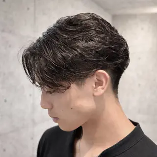 ショート パーマ メンズ スナップフォト確認 お願いします!竹内のヘアスタイル
