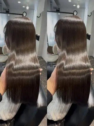 ロング 髪質改善サロン 南船場　みおのヘアスタイル