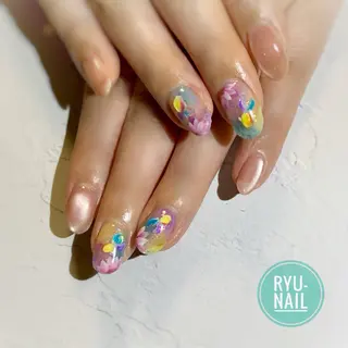 ネイル Ryu-nail 對馬　琴美のネイルデザイン