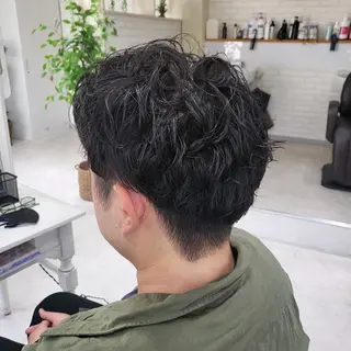 パーマ メンズ ヘアーサロン サニーのヘアスタイル