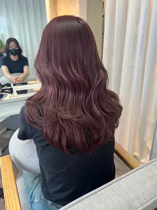 セミロング 🦋ゆな 髪質改善/ カラーモデル募集🦋のヘアスタイル