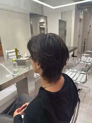ショート パーマ メンズ ASUKA/メンズ パーマ特化/千歳烏山のヘアスタイル