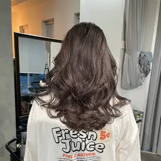 ロング カラー 🤎渋谷/透明感 艶カラーみほ🎀໒꒱のヘアスタイル
