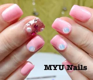 ネイル ニュアンスネイル🌈 MYU Nailsのネイルデザイン