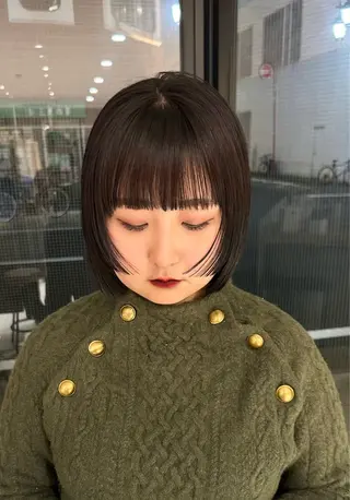 ショート カラー Sora/レイヤー/ ブリーチなしWカラーのヘアスタイル