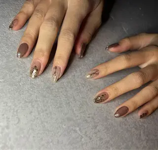 ネイル 🤎Two ERI🤎のネイルデザイン