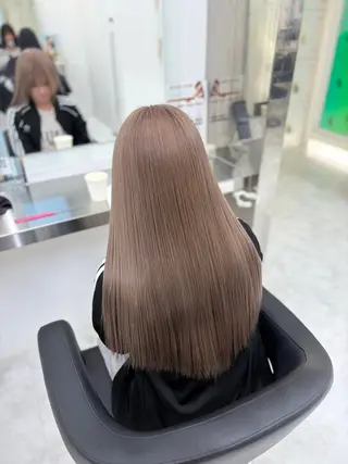 カラー 透明感うる艶カラー 🤍MANAMIのヘアスタイル