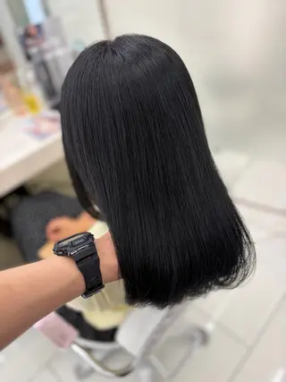 セミロング 藤社 烈のヘアスタイル