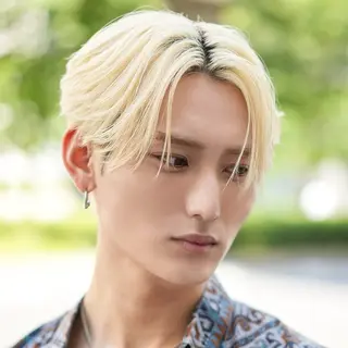 カラー メンズ メンズ特化カットパー マカラー坂田柊のヘアスタイル