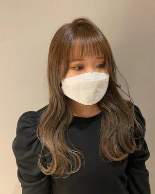 ロング unopulir 景山 凌のヘアスタイル