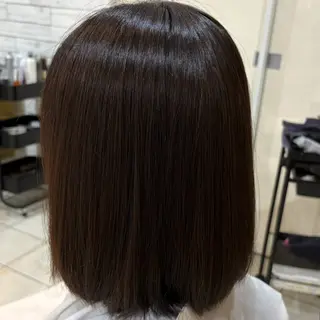 ミディアム カラー 透明感カラー×美眉 🎀大西みゆう🎀のヘアスタイル