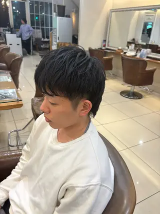 メンズ 韓国ヘアー🇰🇷 MIWAのヘアスタイル