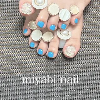 ネイル miyabi nail 桂川駅近くのネイルデザイン