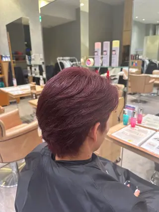 カラー 高橋 南波のヘアスタイル