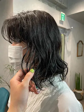 ミディアム カラー ナチュラル透明感🌱 小山美樹子のヘアスタイル
