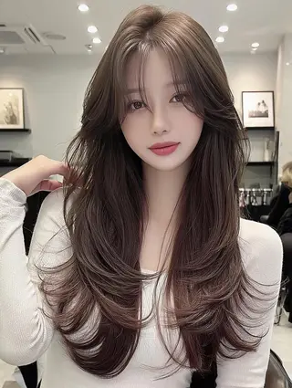 セミロング 髪質改善/メンズ👑 ネイリスト水町幸基のヘアスタイル
