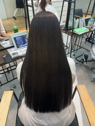 ロング カラー せりな🎀🕯️ /透明感カラーのヘアスタイル