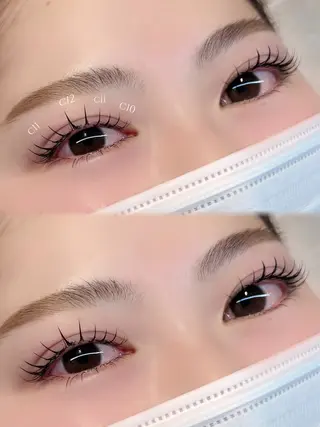 マツエク・マツパ マツエクモデル募集 yunaのマツエク・マツパデザイン