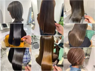 ロング カラー 夜23時まで予約🉑 reverieあきらのヘアスタイル