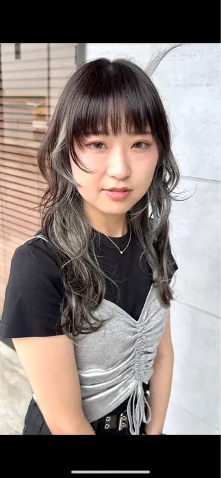 ロング 番口 真七斗のヘアスタイル