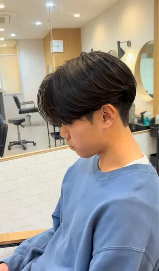 メンズ 縮毛矯正／メンズ ✂︎中村　歩夢のヘアスタイル