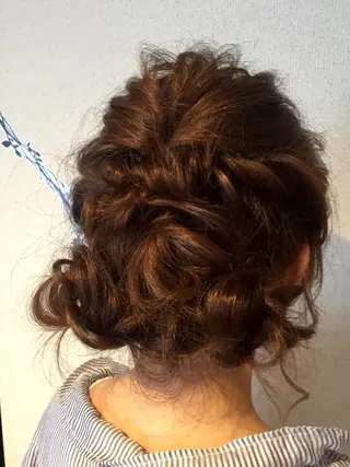 セミロング ヘアアレンジ ✨ケア×デザイン🎨 杉本賢人のヘアスタイル