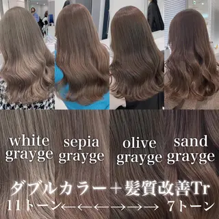 ロング カラー 🪽天神/うる艶 /トレンドヘア🪽のヘアスタイル