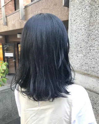 セミロング カラー ヘアアレンジ メンズ特化✂️栗原 侑也のヘアスタイル