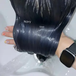 カラー 透け感ベージュ🤎 韓国ヘアtakutoのヘアスタイル