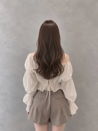 セミロング 🫧‪縮毛矯正 かとうよしき🫧のヘアスタイル