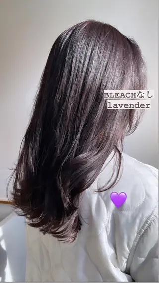 セミロング ヘアアレンジ REONA🪽✨薬院 レイヤーカット🫧のヘアスタイル