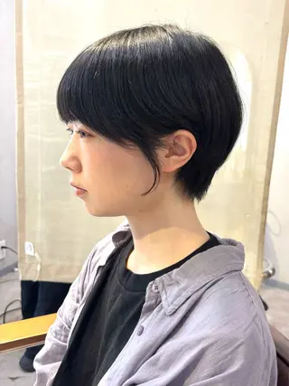 ショート 野口 咲愛のヘアスタイル