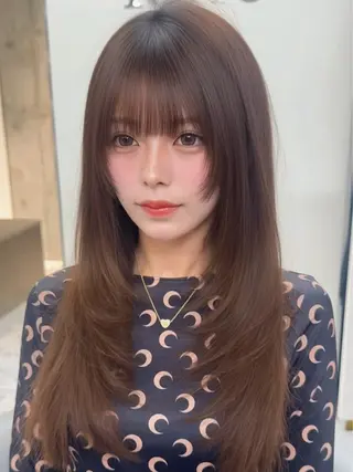 ロング カラー 【博多髪質改善】 吉村　清志のヘアスタイル
