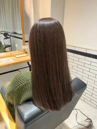 ロング カラー hanane .のヘアスタイル