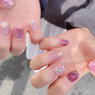 ネイル 地爪育成💅 kanaoanailのネイルデザイン