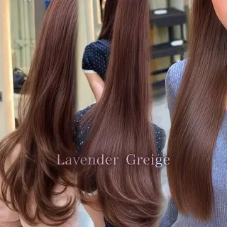 ロング 🫧似合わせ×透明感 ケアカラー清野🫧のヘアスタイル