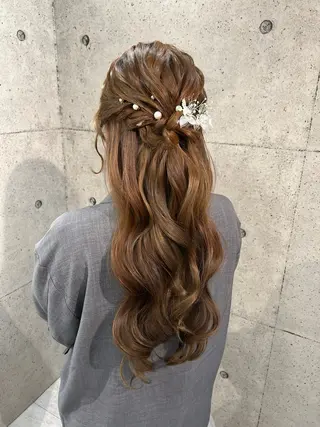 ヘアアレンジ ヘアメイク/髪質改善 🎀Moeri🎀のヘアスタイル