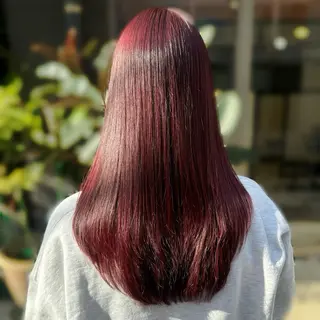 ロング カラー ブリーチなしカラー kana🐱のヘアスタイル